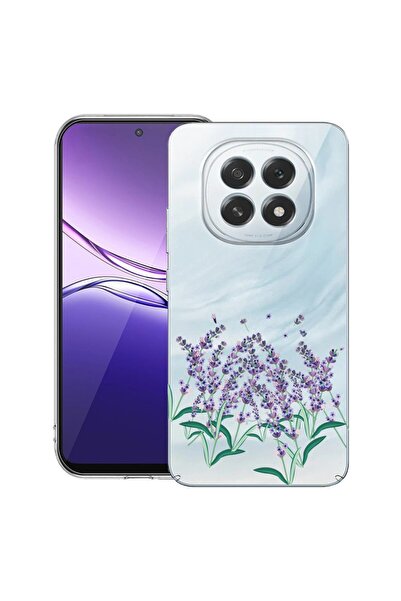 bestcase ¬Æ Husa pentru OPPO F29 cu Design Lavender, Clear Slim Silicon, Anti...