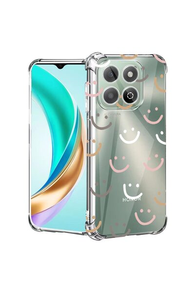 bestcase Husă pentru Honor X7c / 200 Smart cu Design Smile Please, Antișoc, C...