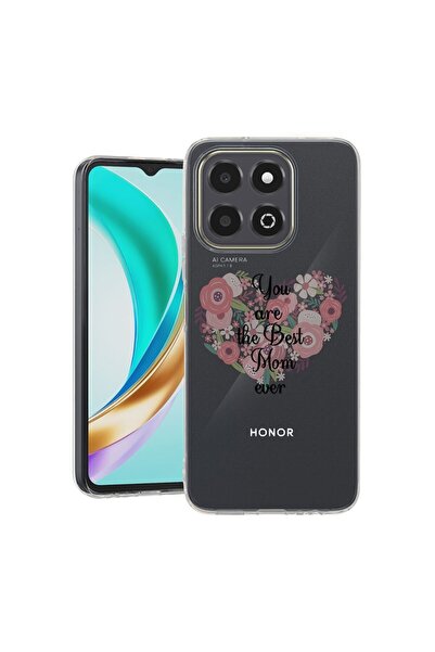bestcase ¬Æ Husa Clear Slim Silicon Compatibila cu Honor X6c, Best Mom Ever, ...
