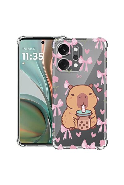 bestcase Husă Antișoc Compatibilă cu OPPO Reno14 F / FS, Desen animat drăguț ...