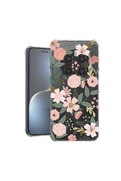 bestcase Αντικραδασμική Θήκη Συμβατή με Honor Magic7 Pro, Φλοράλ - Σχέδιο Λωτ...