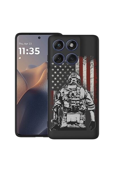 bestcase ¬Æ Husa TPU Ultra Slim Compatibil cu Motorola Moto G86 Power, cu Des...