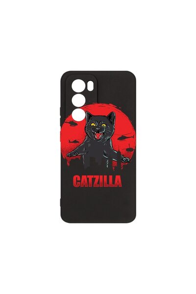 bestcase Θήκη Σιλικόνης Premium, Συμβατή με OPPO Reno12 Pro, Catzilla, Λεπτή ...