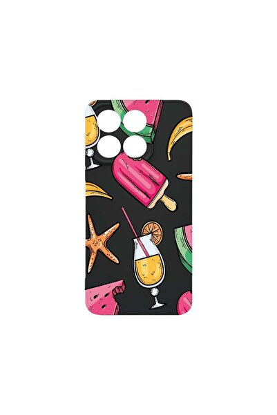 bestcase Husa BestCase¬Æ Slim SIlicon 0.8MM, Compatibila Cu Honor X6a, Summer...
