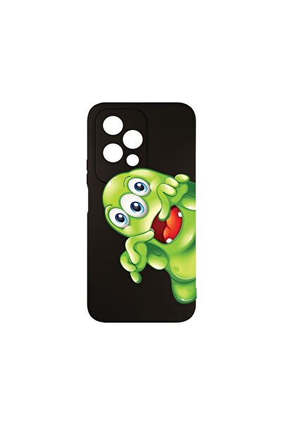 bestcase ¬Æ Husa Premium Silicon, Compatibila Cu Honor 200 Lite, Green Monste...