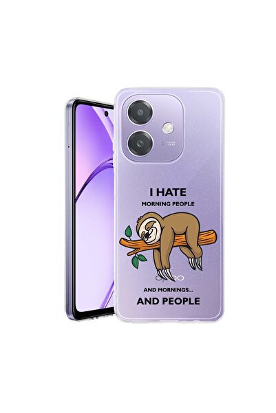 bestcase Husa pentru OPPO A40 / A40M, BestCase¬Æ Clear Silicon 2MM, I Hate Mo...