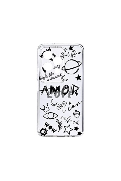 bestcase ¬Æ Husa Clear Silicon 2MM, Compatibila Cu Honor 200 Lite, Goth Love,...