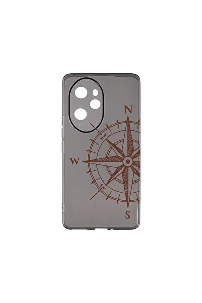 bestcase Графитен силиконов калъф 1.5ММ, съвместим с Honor 100 Pro, Компас, У...