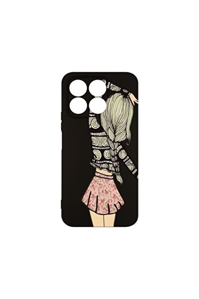 bestcase Husa BestCase® Silicon Premium, Compatibilă cu Honor X8B, Girl Frien...