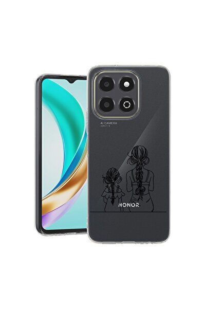 bestcase ¬Æ Husa Clear Slim Silicon Compatibila cu Honor X6c, Mom And Daughte...