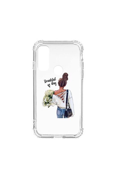 bestcase Husa Anti Shock Silicon Compatibila Cu Motorola Moto E30, Mom's Beau...