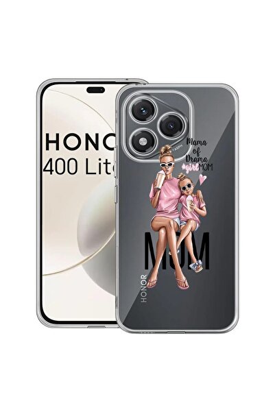 bestcase Husa pentru Honor 400 Lite 5G, BestCase¬Æ Clear Silicon 2MM, Girl Mo...