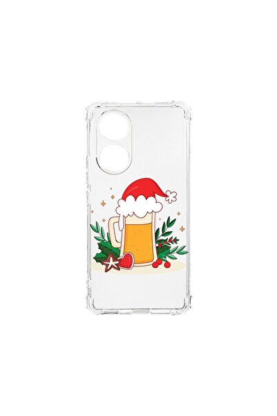 bestcase Husa Anti Shock 1.5MM, compatibilă cu OPPO A38, Xmas Beer, Tehnologi...