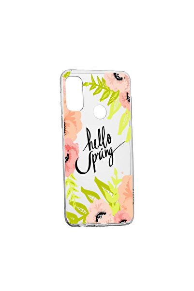 bestcase Husa Silicon Hello Spring, Compatibila Cu Motorola Moto G41, reziste...