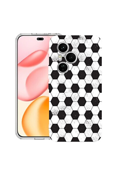bestcase Διαφανής Θήκη Σιλικόνης για Honor 400 Pro, Σχέδιο Ποδοσφαίρου, 20364...