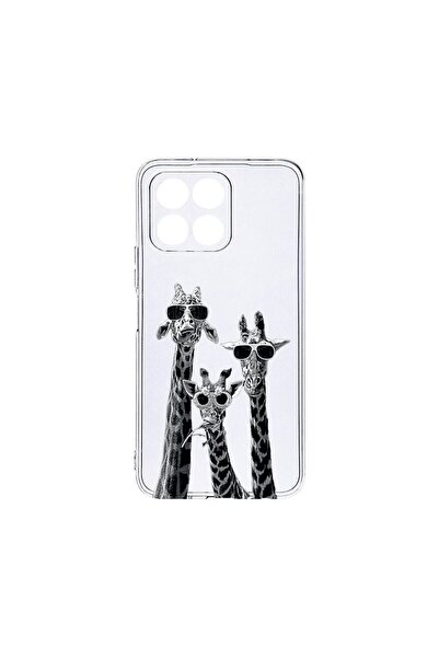 bestcase Husa BestCase¬Æ Clear Silicon, Compatibila Cu Honor X6, Cool Giraffe...