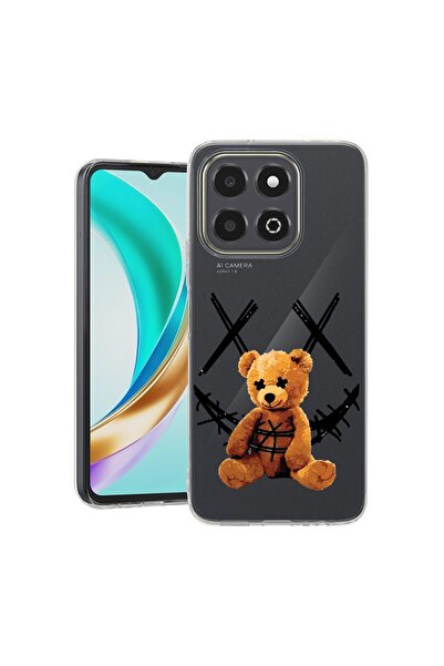 bestcase Калъф за Honor X6b, BestCase™ Прозрачен силиконов 2ММ, Усмивка на пл...
