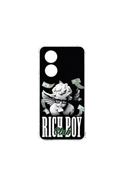 bestcase Αντικραδασμική Θήκη 1.5MM, συμβατή με OPPO A38, Rich Boy Club, Τεχνο...