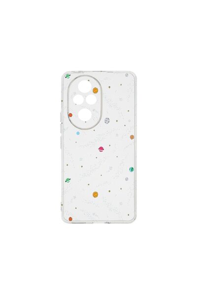 bestcase Διαφανής Θήκη Σιλικόνης 2MM, Συμβατή με Honor 200, Universe, Planets...