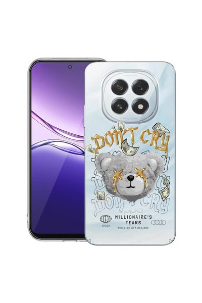 bestcase Калъф за OPPO F29 с дизайн на плюшено мече  "Милионер ", прозрачен т...