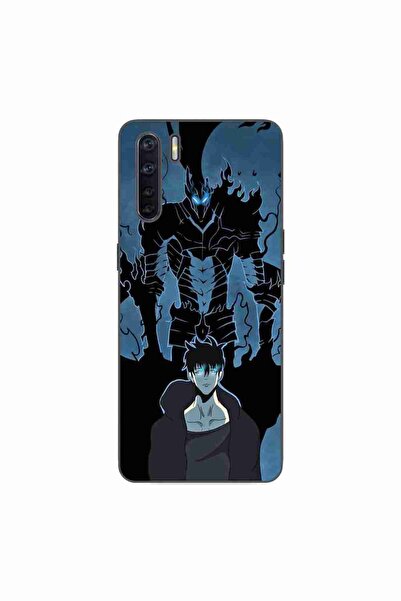 OEM Husa compatibila cu Oppo A91 Silicon Gel Tpu Model Solo Leveling Igris