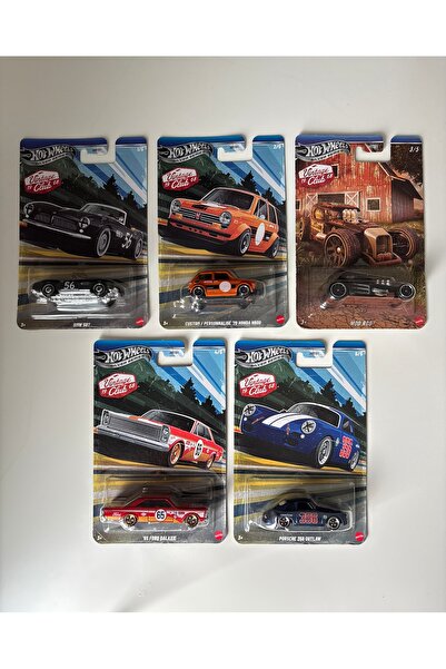 HOT WHEELS Silver Series Vintage Club 68 5’li Araç Seti HRT81