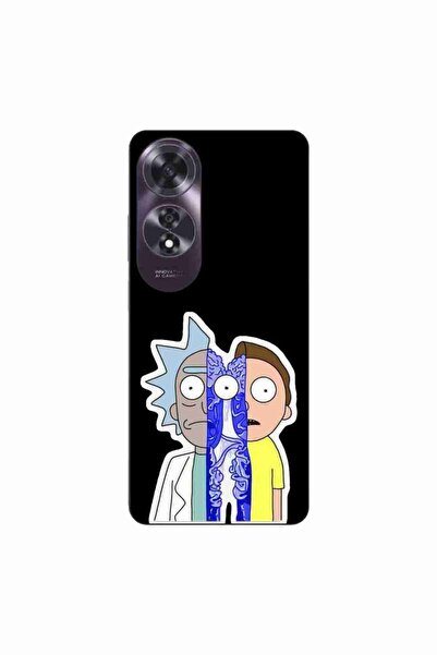 OEM Husa compatibila cu Oppo A60 4G Silicon Gel Tpu Model Rick And Morty Conn...