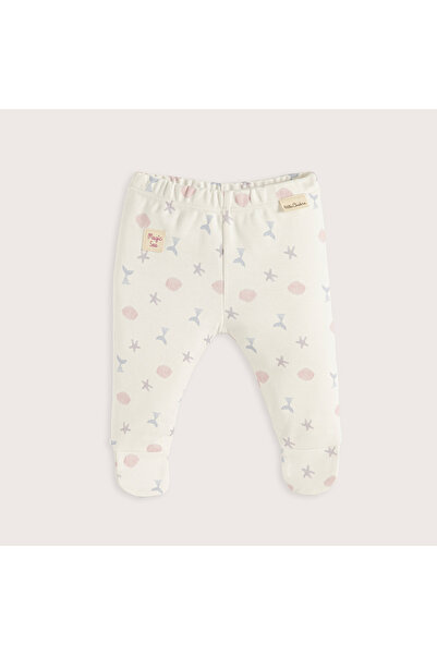 Chakra Magıc Sea Booties Trousers Ecru/Printed