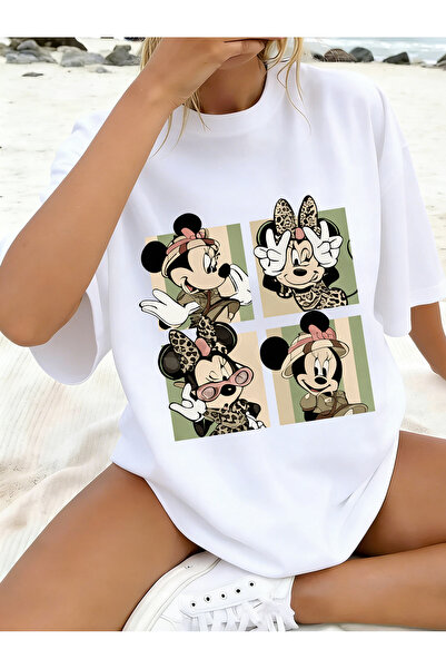 SAUDI DISNEYLAND disneyland Men and Women's 100% Cotton T-Shirt - Oversized C...