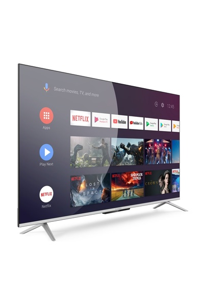 Allview LED 43ePlay7100-U, 108 cm, Smart Android, 4K Ultra HD, Clasa G