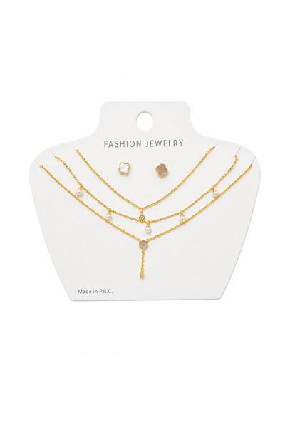 AWTSM Women's Necklace and Earring Set