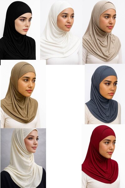 ALDAIYR Hijab 2 Pieces Sendy Fabric