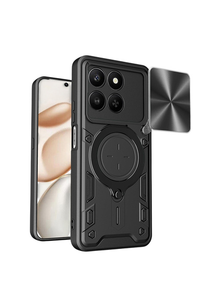Techsuit Case for Honor 400 Smart 5G / Honor X7d 4G / Honor 400 Smart 4G, Cam...