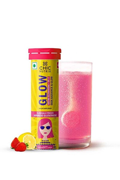 Chicnutrix Glow - Japanese Glutathione & Vit. C for skin radiance & even tone...