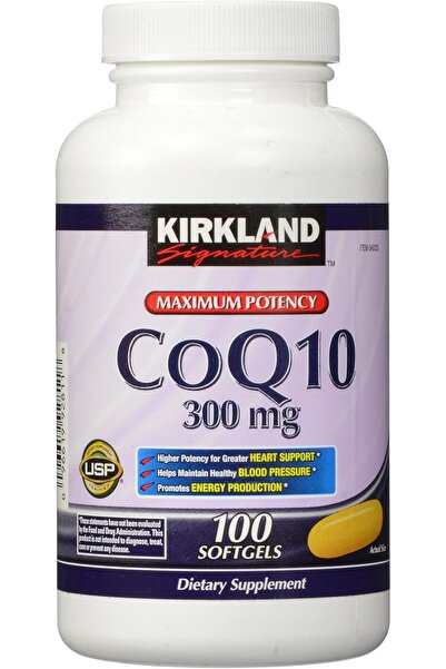 Kirkland Signature كبسولات COQ10 100، 300 ملغ، 6.4 أونصة