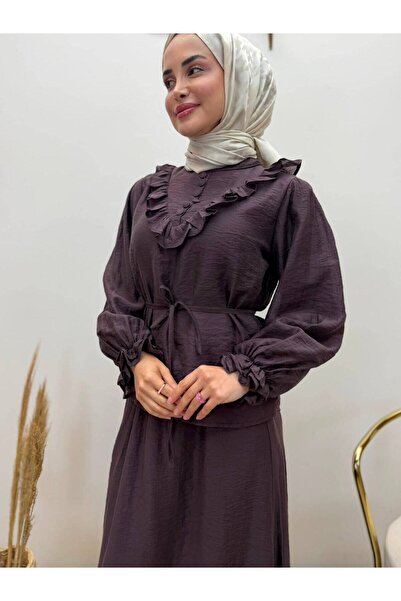 JOOQSTORE Set with elasticated sleeve and skirt