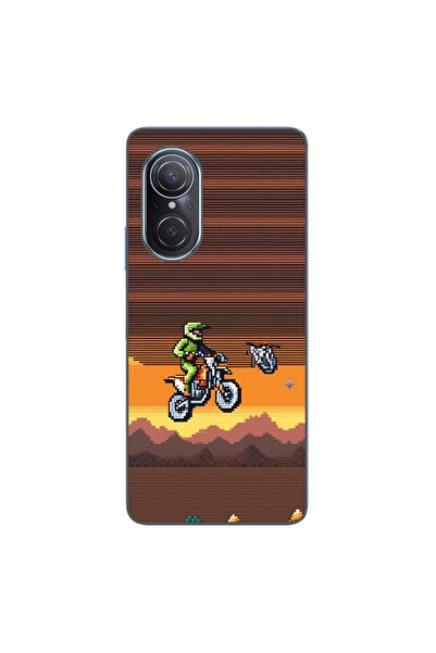 OEM Husa compatibila cu Huawei Nova 9 SE Silicon Gel Tpu Model Pixel Art Moto...