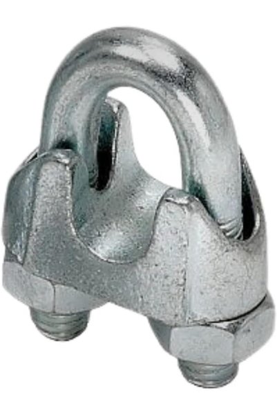 Yıldızan zkra shop Halat Klemens Seti, Metal, 10 mm, 5 Adet 1053162