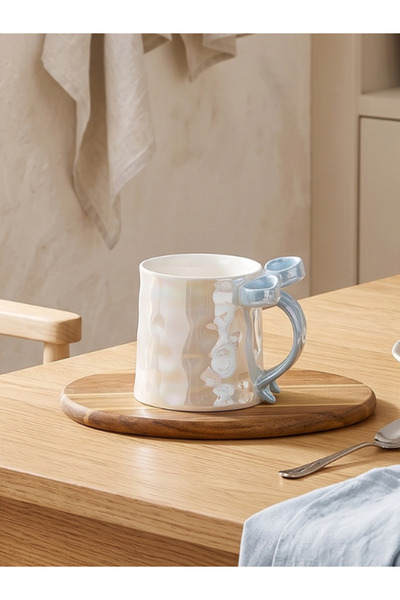 Bam Crystal Handle Themed Ceramic Mug