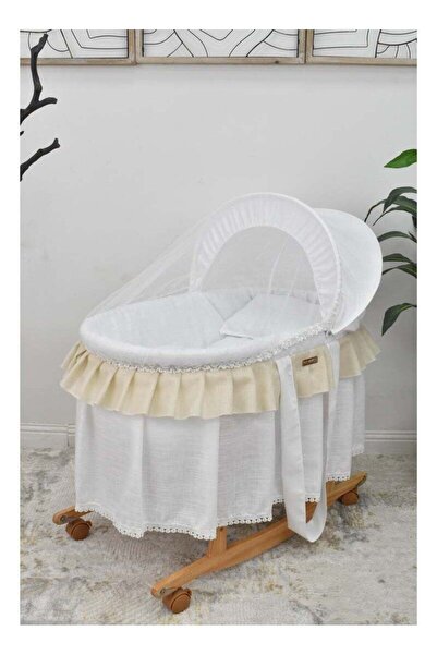 Fun Moment Moses Iron Basket with a Base for your Baby's Comfort and Safety