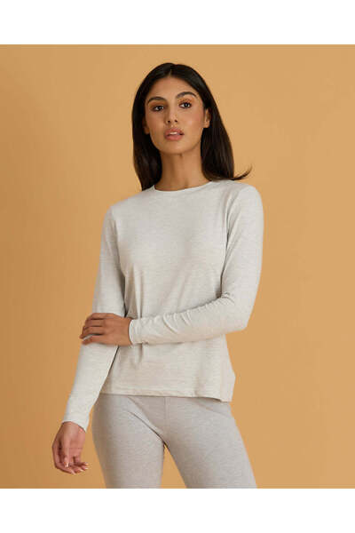 REDTAG Women White Solid T-Shirt