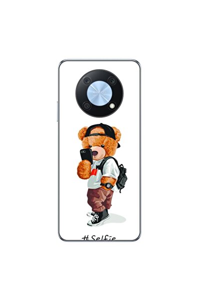 OEM Husa compatibila cu Huawei Nova Y90 Silicon Gel Tpu Model Bear Teddy Selfie
