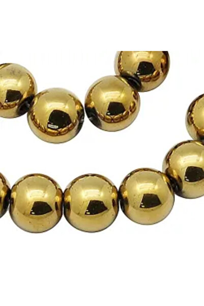 GemSale Mărgele hematit auriu 4mm 40cm~100buc
