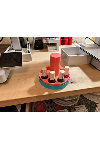 DU&ER Single Layer Rotating Nail Polish Organizer Stand |   360 °   Nail Poli...