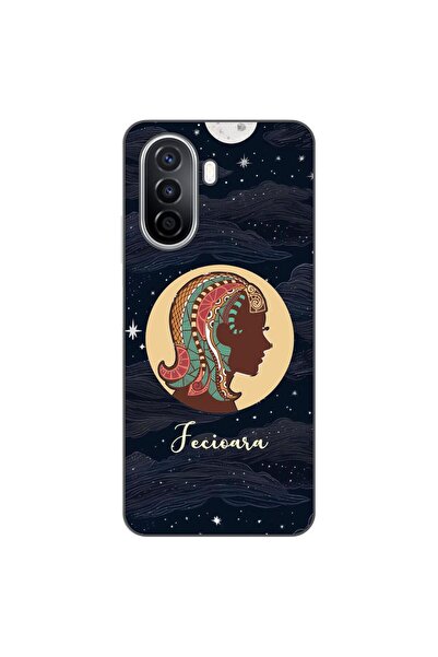OEM Θήκη συμβατή με Huawei Nova Y70 από σιλικόνη gel TPU με σχέδιο Ωροσκοπίου...