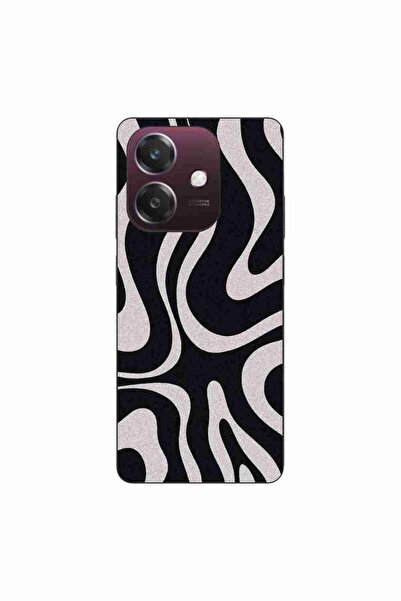 OEM Husa compatibila cu Oppo A60 5G Silicon Gel Tpu Model Monochrome Hypnotic