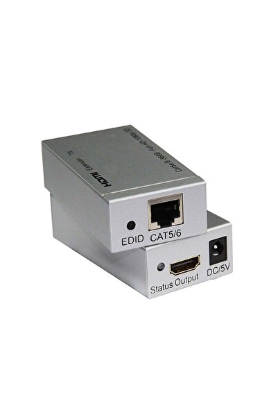 Hytech S-LINK SL-HDEX60 HDMI-CAT6 موسع HDMI بطول 60 متر