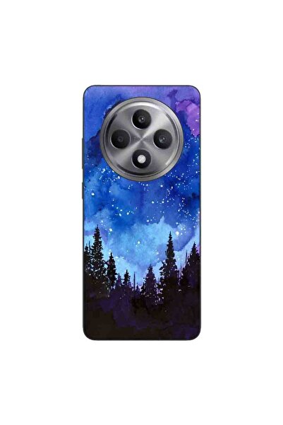 OEM Husa compatibila cu Oppo Reno12 FS Silicon Gel Tpu Model Night Forest