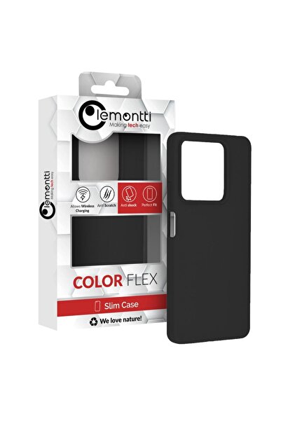 lemontti Husa Silicon Soft Edge Xiaomi Redmi Note 13 Pro 5G / Poco X6 Negru