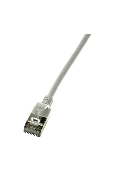 LogiLink Kabel LAN U/FTP (Patchkabel) SLIM CAT6 1m grey